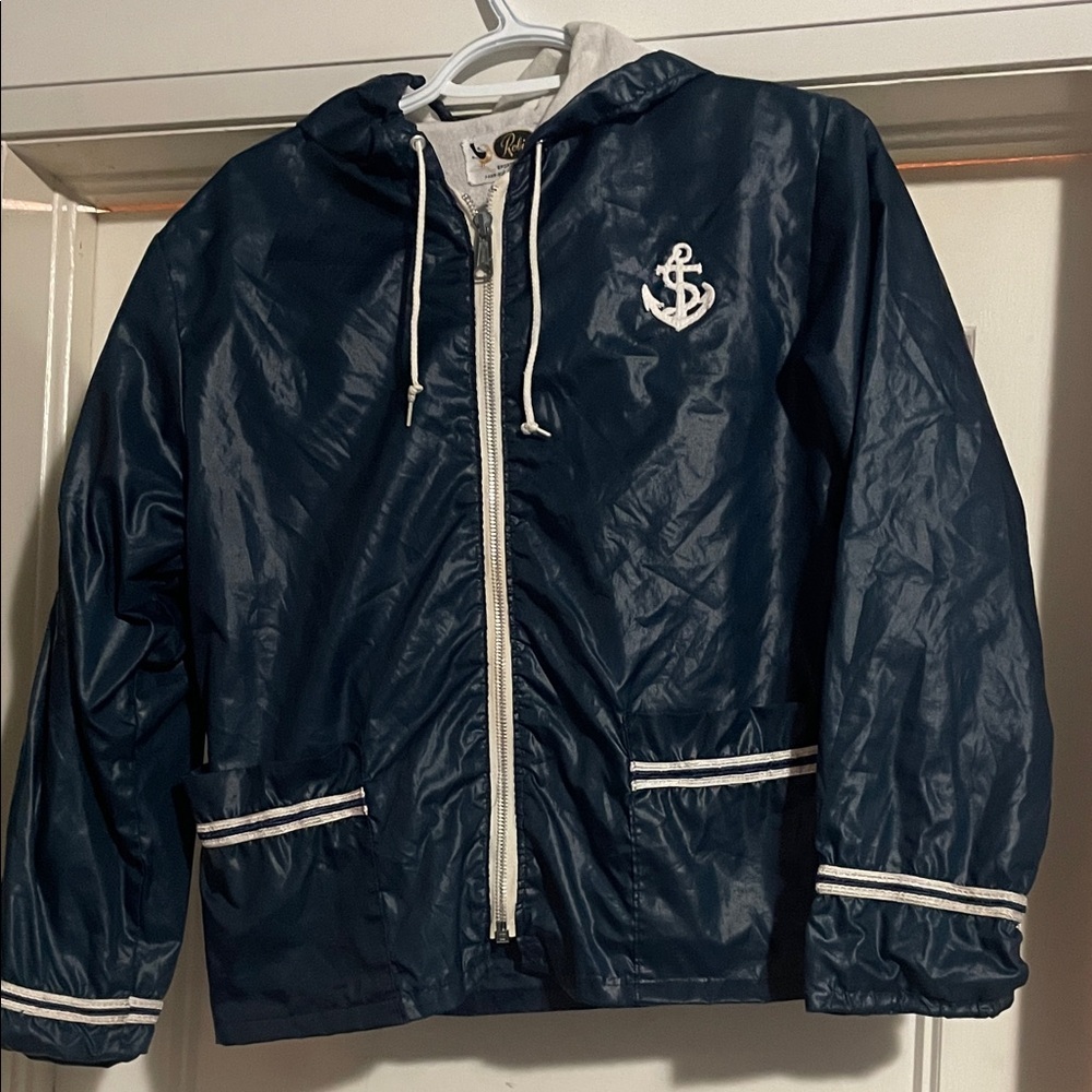 Robin White and Navy Jacket